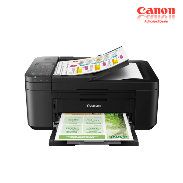 Canon PIXMA E4570 Wireless All In One with Fax and Automatic 2 sided Printer
