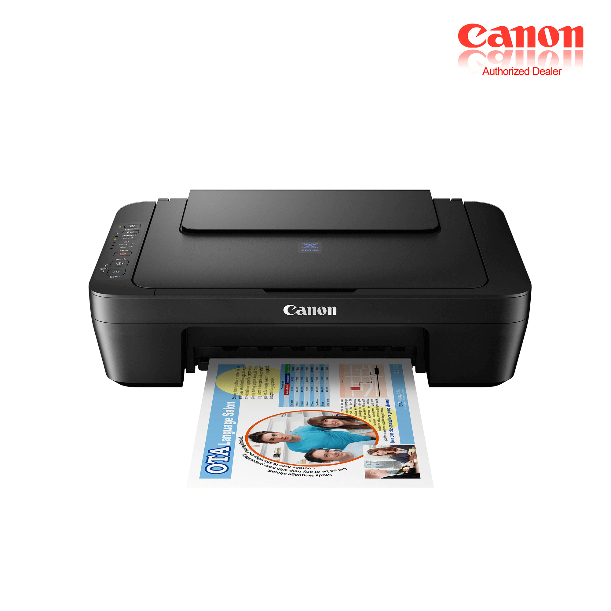 Canon PIXMA E470 Wireless 3in1 Printer