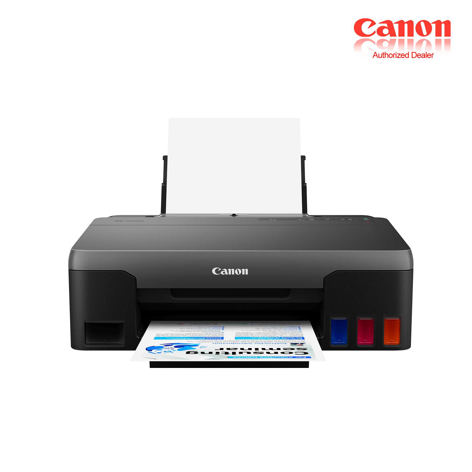 Canon PIXMA G1020 Easy Refillable Ink Tank Printer rear paper feeder