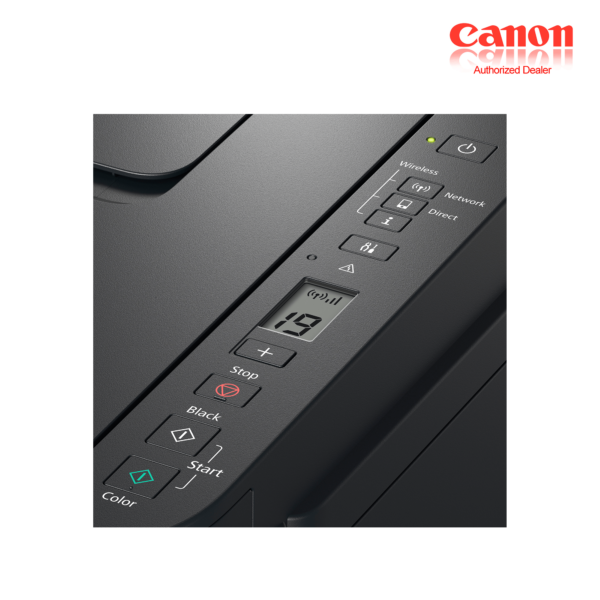 Canon PIXMA G3010 Refillable Ink Tank Wireless All In One Printer buttons