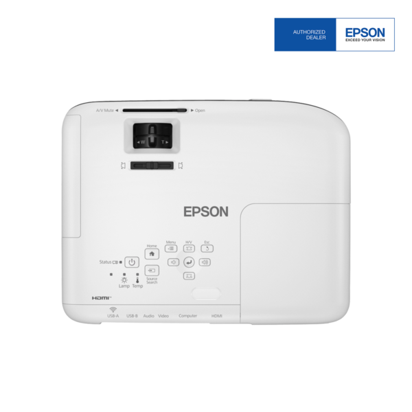 Epson EB W51 WXGA 3LCD Projector control panel