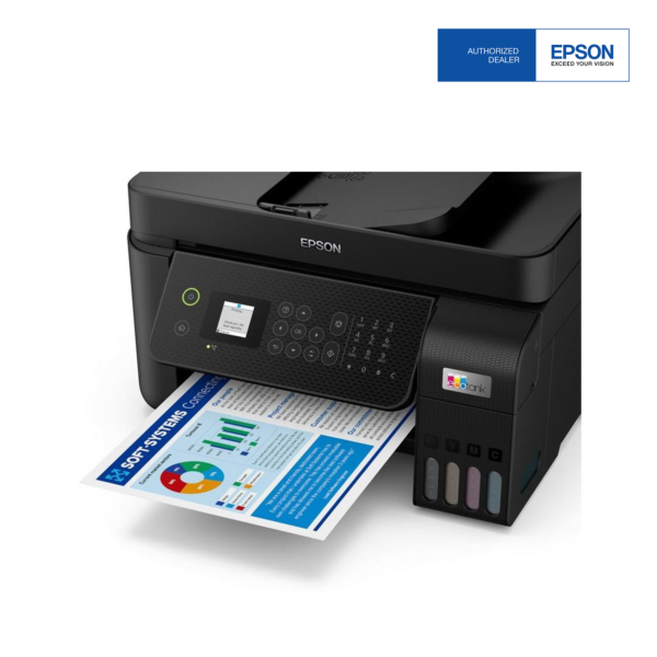 epson ecotank l5290 a4 colour 4 in 1 printer with adf front paper tray