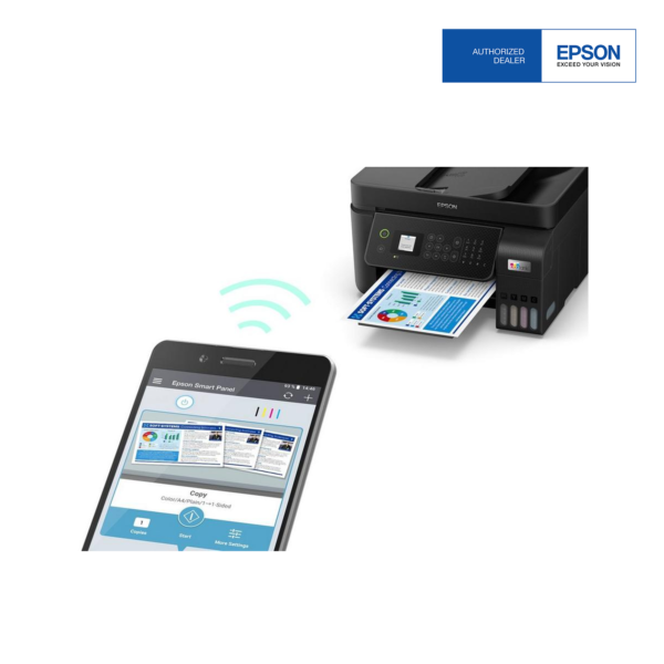 epson ecotank l5290 a4 colour 4 in 1 printer with adf mobile app printing