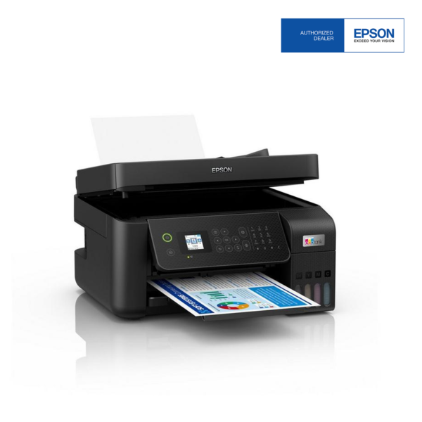 epson ecotank l5290 a4 colour 4 in 1 printer with adf wi fi direct and ethernet flatbed scanner